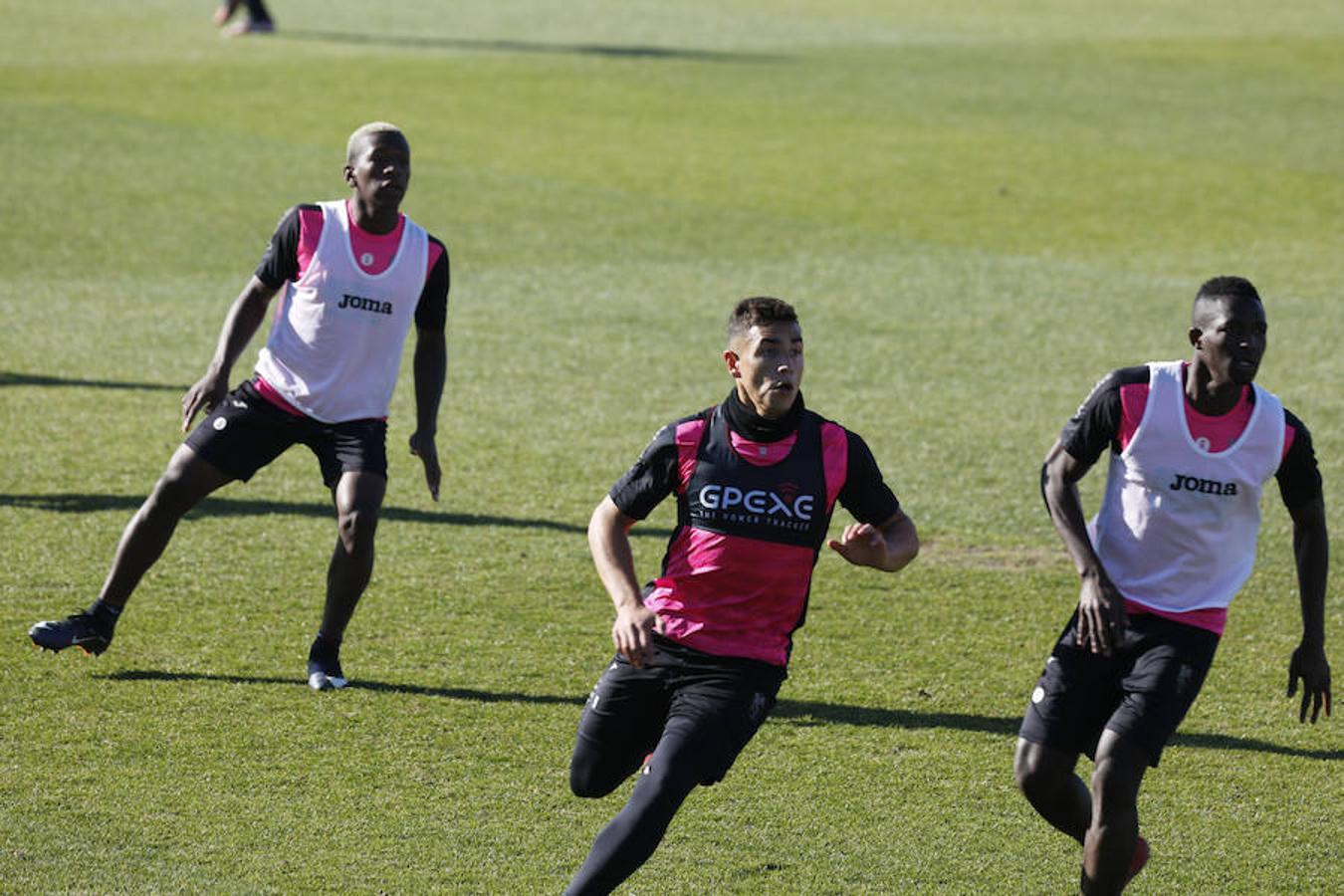 Entrenamiento del Granada CF, martes 13 de diciembre
