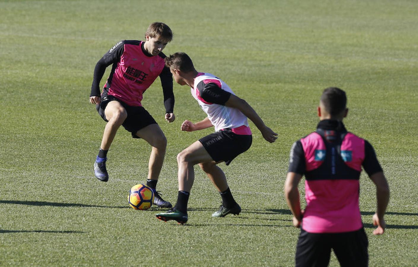 Entrenamiento del Granada CF, martes 13 de diciembre