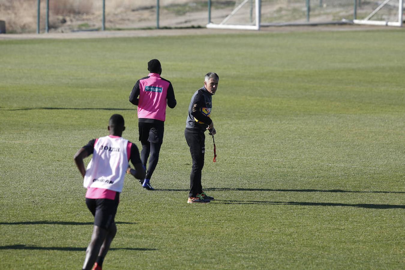 Entrenamiento del Granada CF, martes 13 de diciembre
