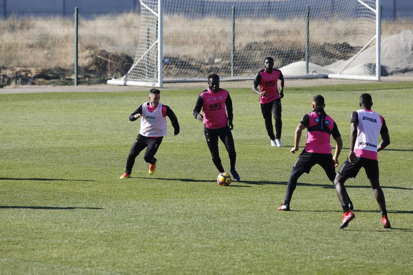 Entrenamiento del Granada CF, martes 13 de diciembre