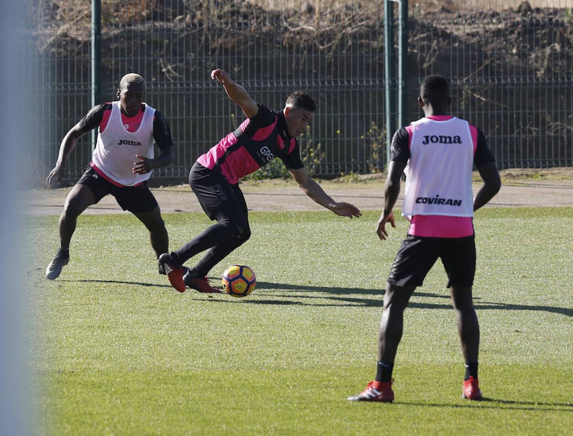 Entrenamiento del Granada CF, martes 13 de diciembre