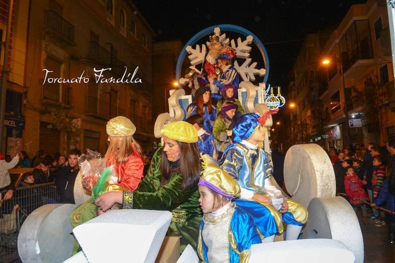 La magia visita Guadix en la noche de Reyes