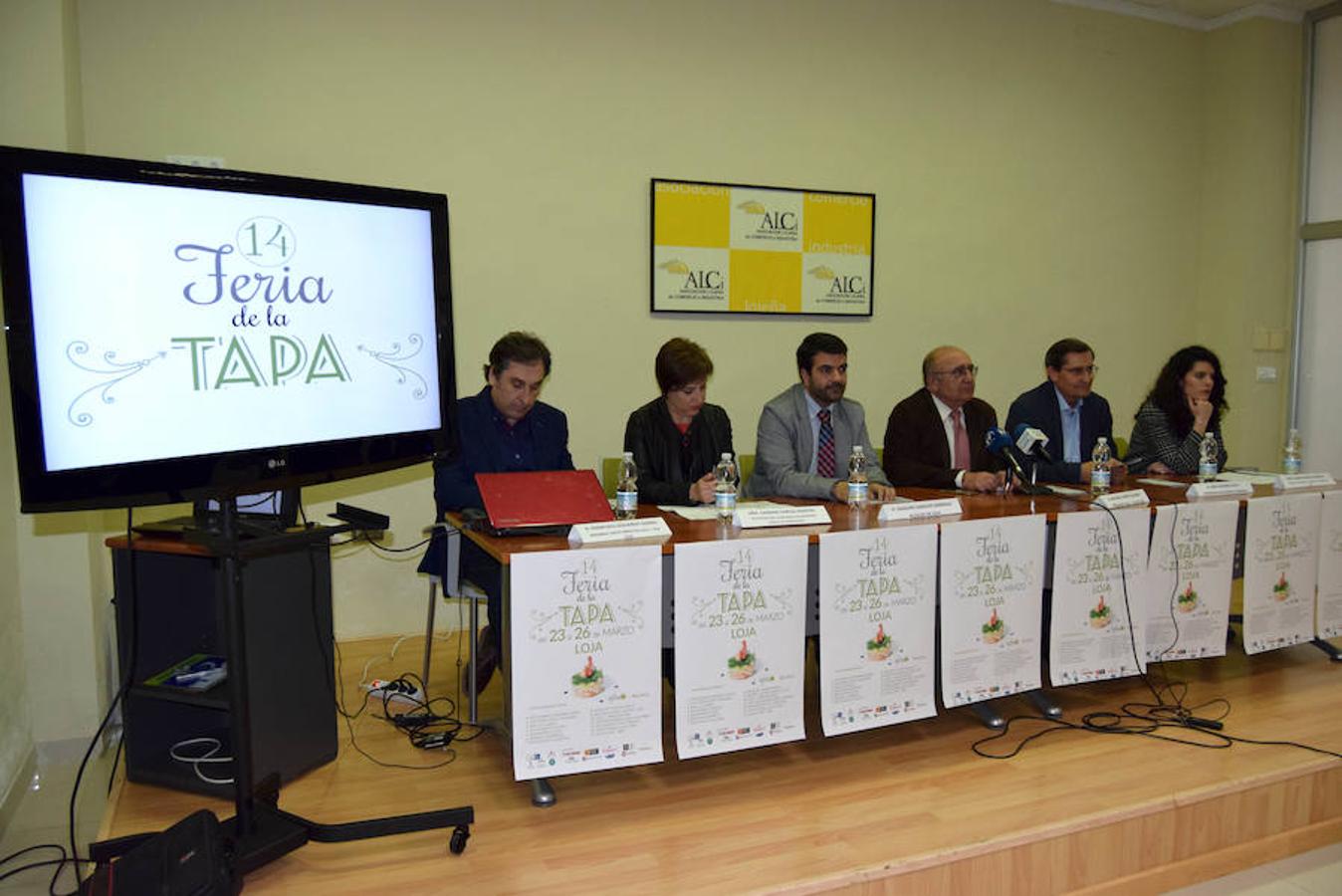 Presentación de la Feria de la Tapa &#039;Loja Gourmet&#039;