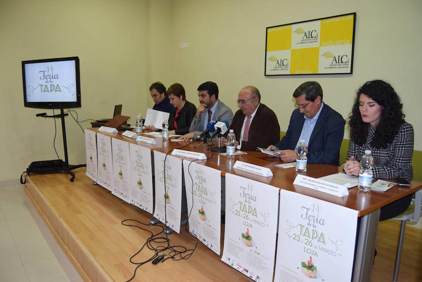 Presentación de la Feria de la Tapa &#039;Loja Gourmet&#039;