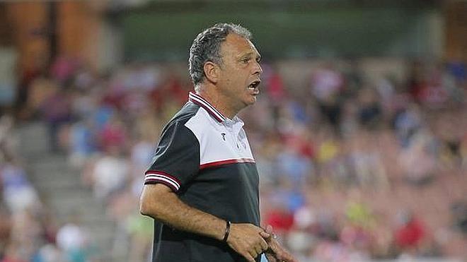 Caparrós, contento con la intensidad de todo su plantel