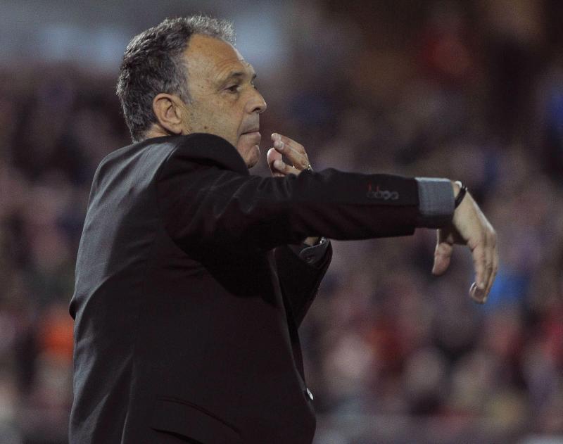 Caparrós: "Solo ha faltado el gol"