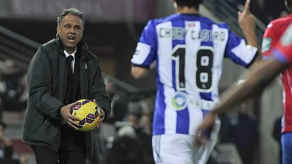 Caparrós: "Cada punto hay que celebrarlo"