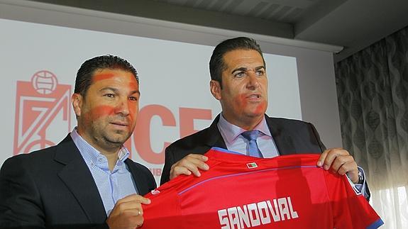Sandoval: "Estar en el Granada CF es todo un reto para mí"