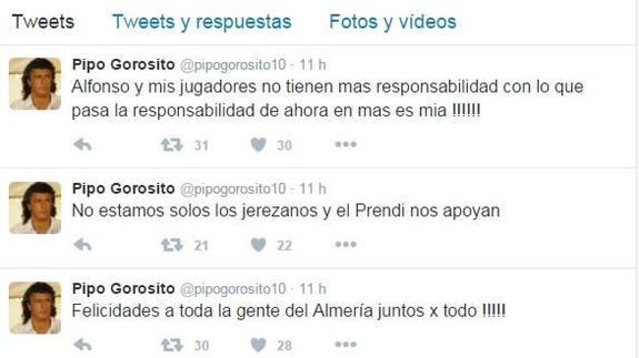 Gorosito asume la responsabilidad de lo que pase