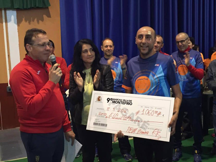 La Marcha Cicloturista de Montefrío recauda más de mil euros para la investigación de la ELA