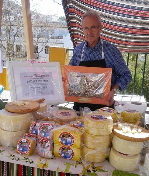 El queso de Montefrío recibe un nuevo premio