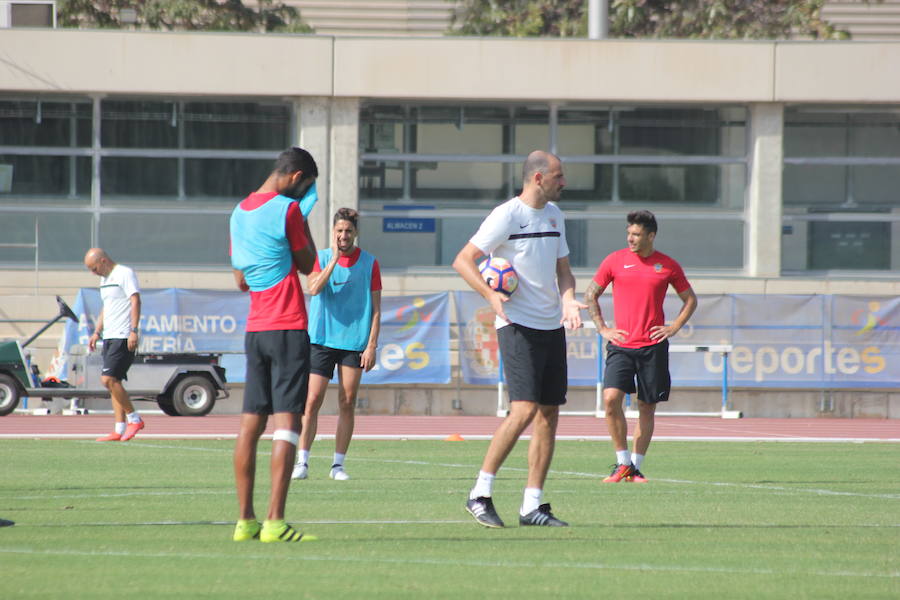 Intensidad y agresividad en la sesión de la UD Almería