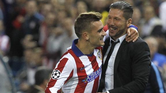 Simeone recupera a Gameiro, Carrasco y Griezmann