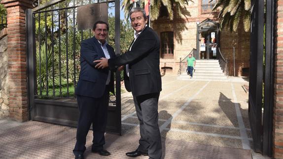 El presidente de la Diputación visita Benalúa