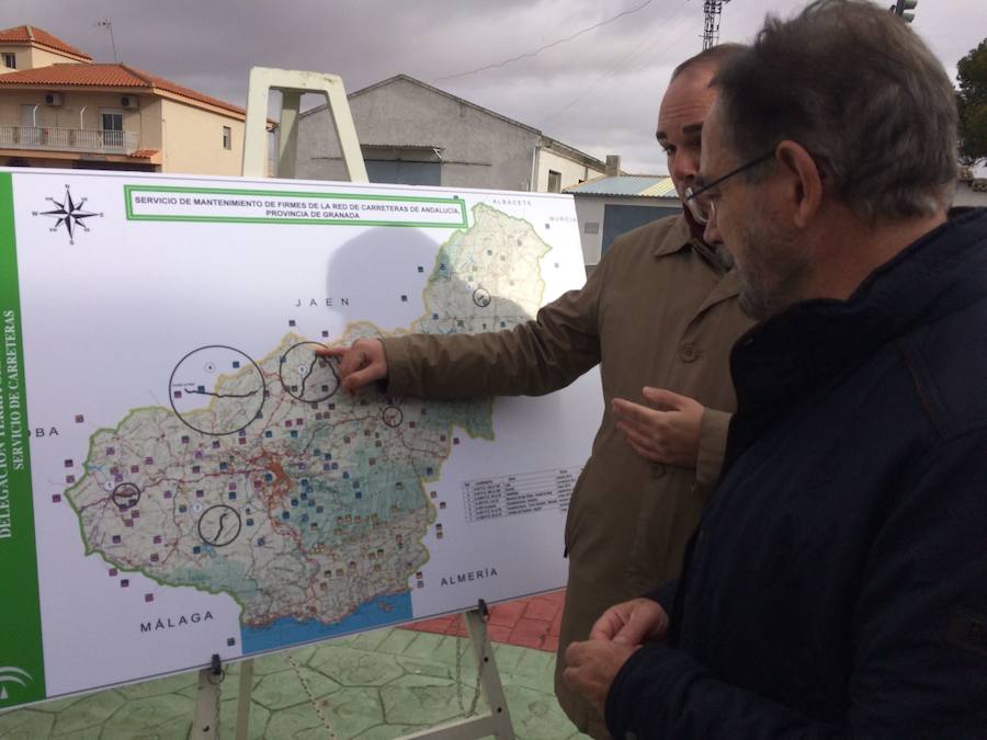 La Junta invierte casi 3 millones en la renovación del firme de las carreteras autonómicas de Granada