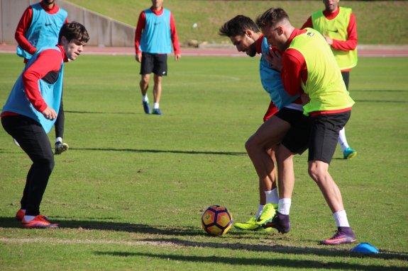 Fin del partido, con derrota de UD Almería