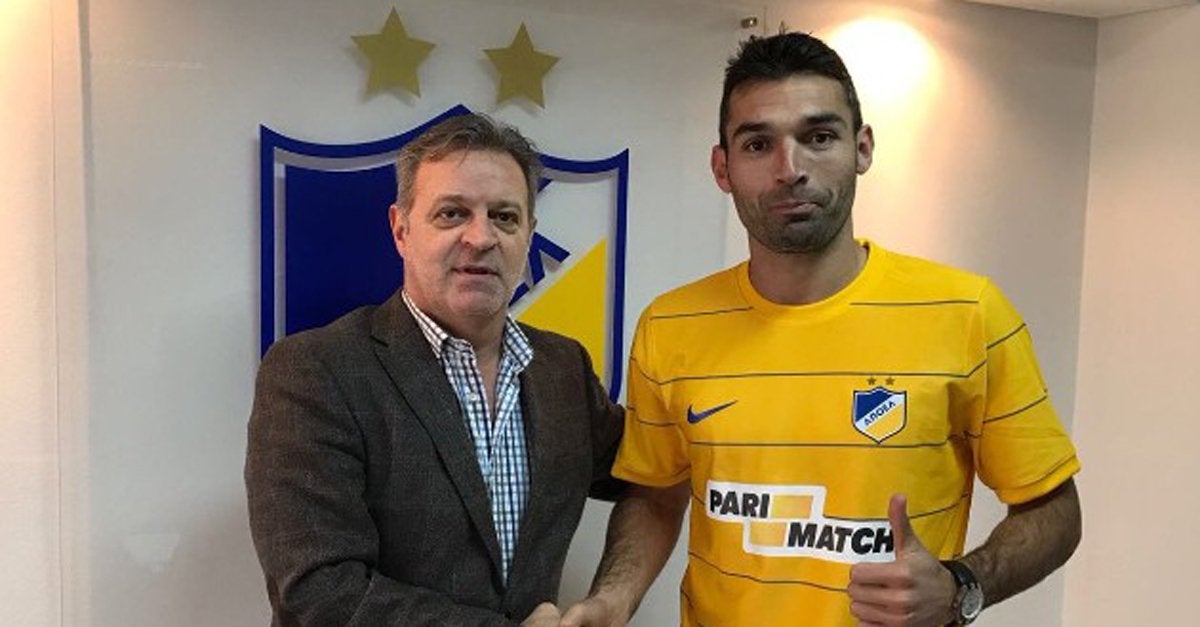 Barral se estrena con un doblete en la liga de Chipre