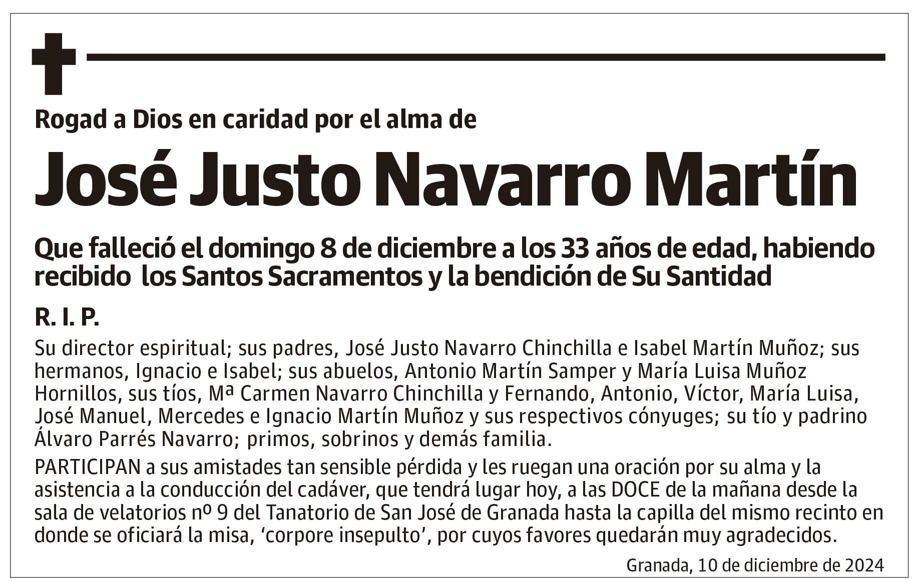 José Justo Navarro Martín