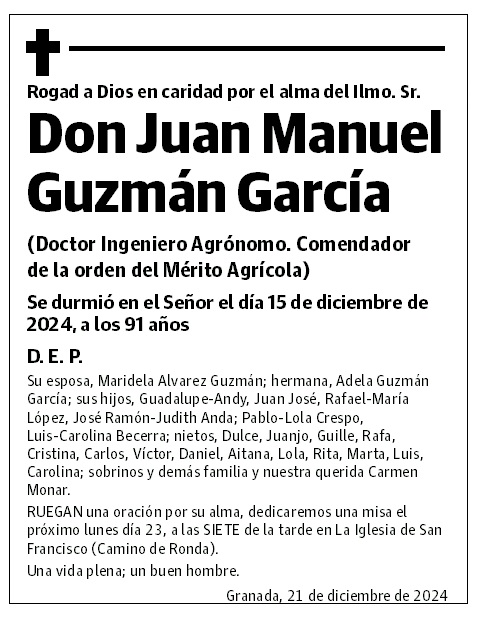 Don Juan Manuel Guzmán García