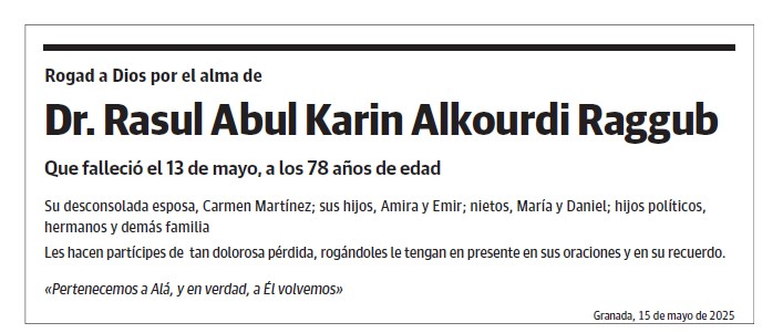 Dr. Rasul Abul Karin Alkourdi Raggub