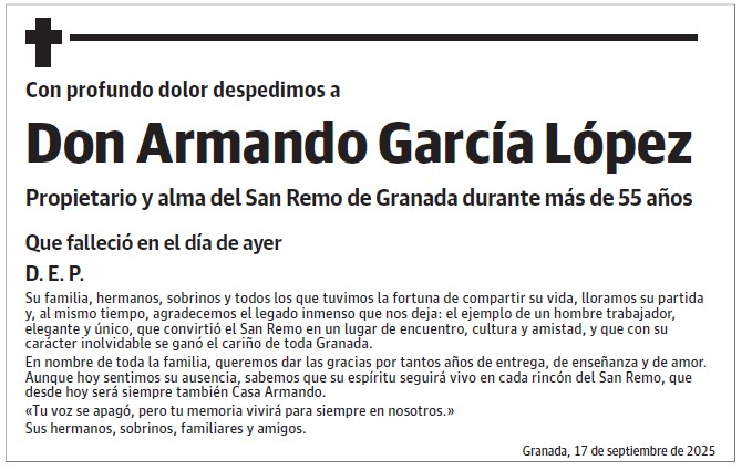 Don Armando García López