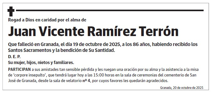 Juan Vicente Ramírez Terrón