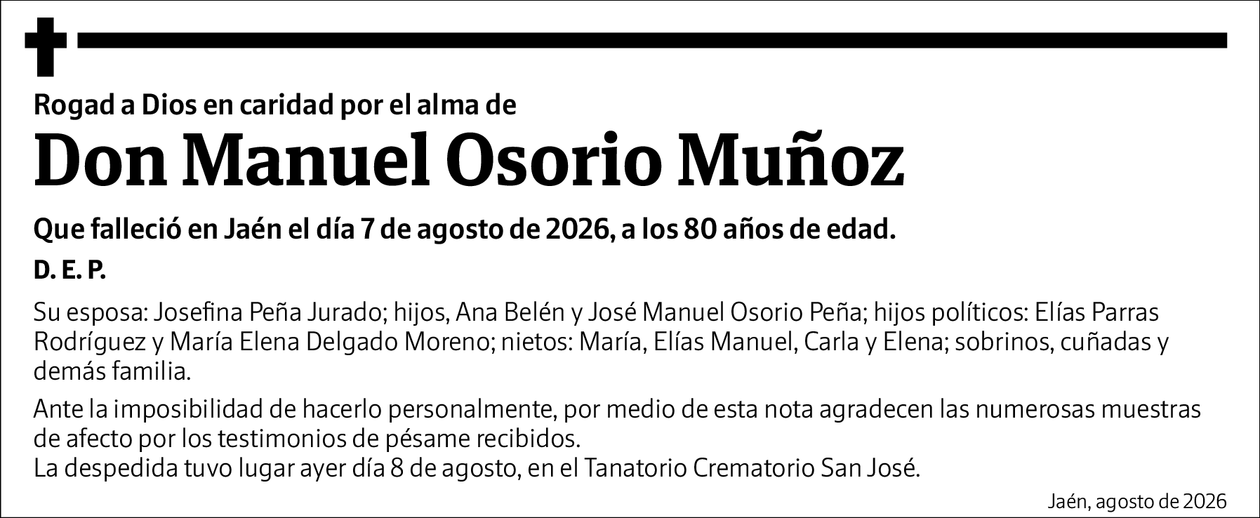 Manuel Osorio Muñoz