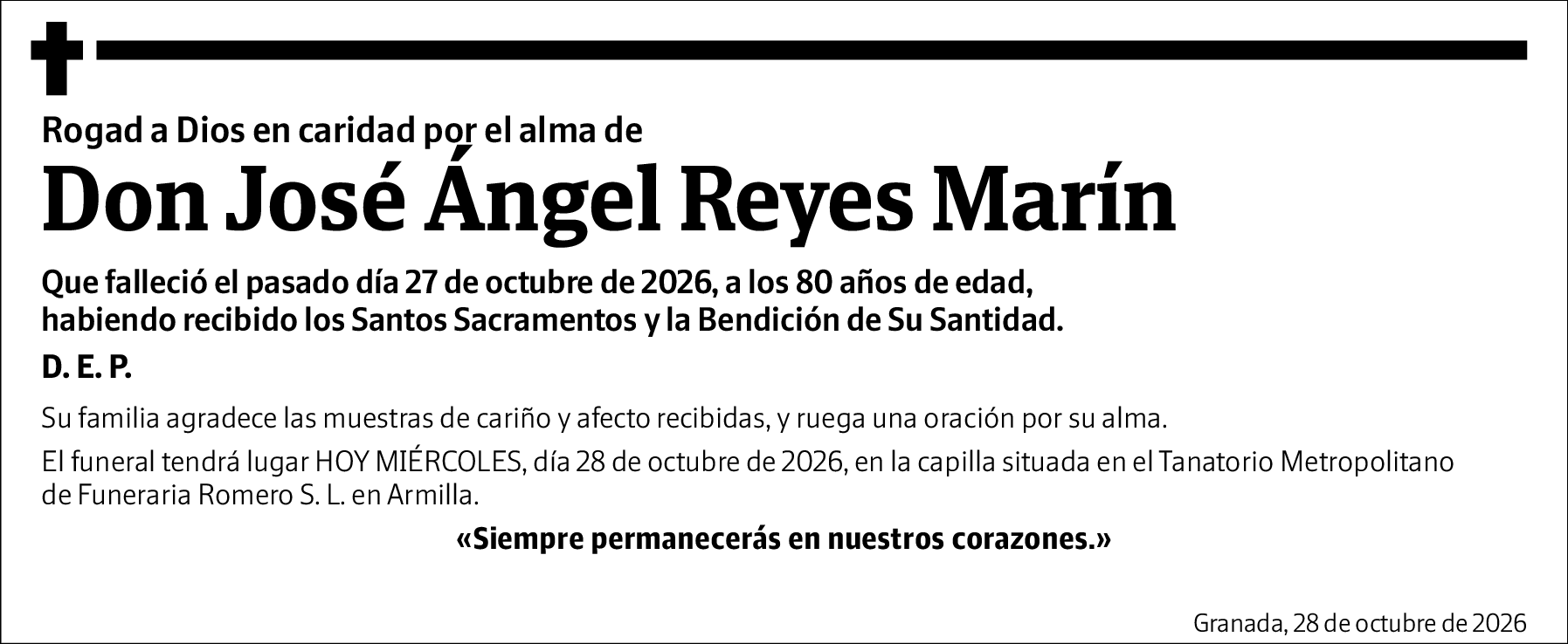 José Ángel Reyes Marín