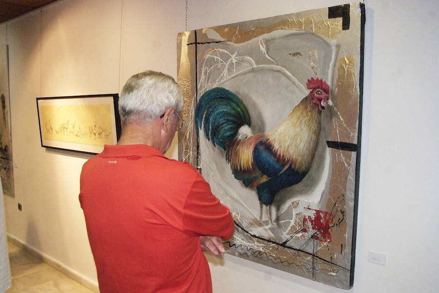 El Castillo de Santa Ana acoge la exposición ‘Animalarium’ que recoge la obra de cuatro artistas