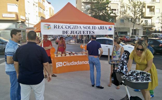 Ciudadanos impulsa una campaña de recogida de juguetes para esta Navidad