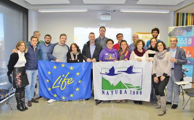 Primer encuentro del proyecto Life Conhabit que pretende poner en valor Punta Entinas