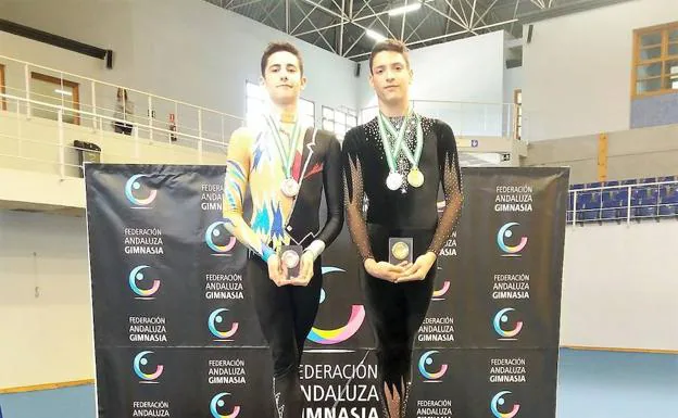 Adrián Munuera se proclama campeón de Andalucía de gimnasia rítmica