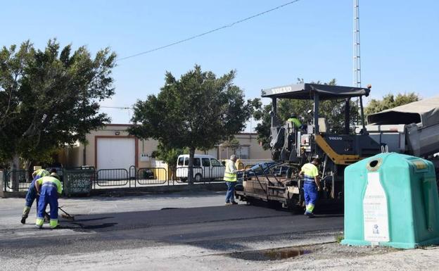 Mejoras en los accesos a la Estación ITV de Vícar