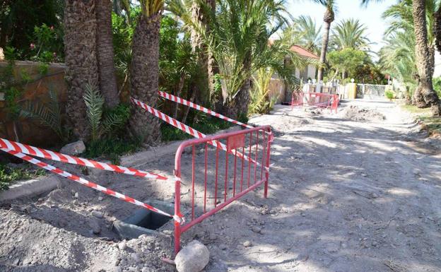 Paran las obras de la avenida de Torrequebrada por no contar con un arqueólogo supervisor