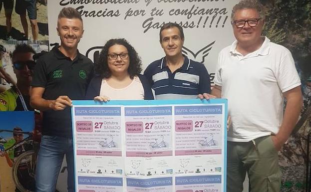 Ruta Cicloturística este sábado de las asociaciones vecinales La Paz y La Gloria