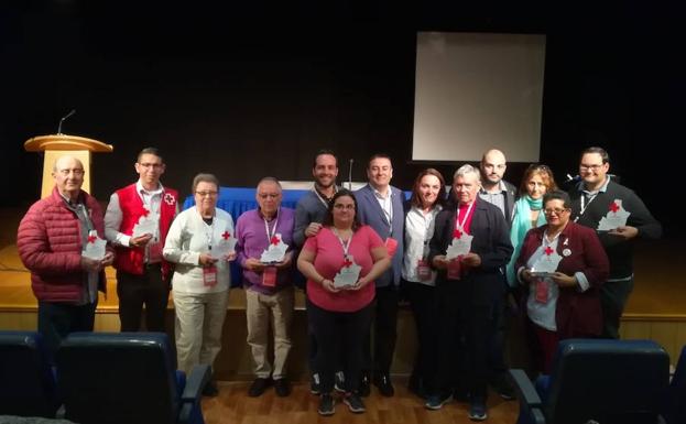 Voluntarios de Cruz Roja celebraron un encuentro en Roquetas de Mar