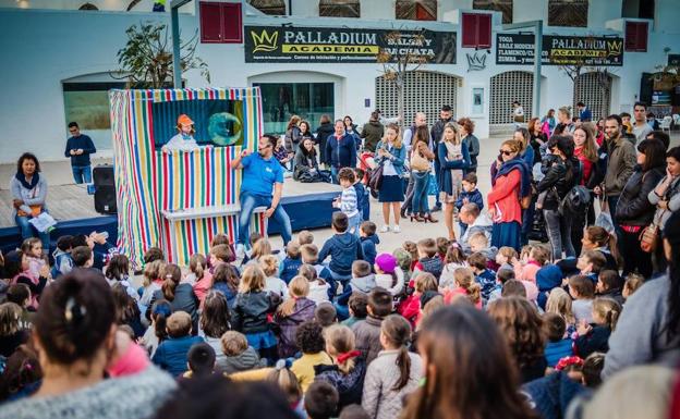 Los roqueteros se acercaron al espacio en una jornada llena de actividades