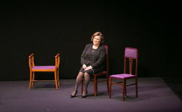 Lección de interpretación de Lola Herrera en 'Cinco horas con Mario'