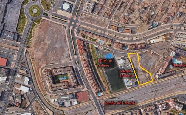 El Ayuntamiento asegura que mantiene su preferencia por el solar junto al colegio inglés para el futuro IES de Las Salinas