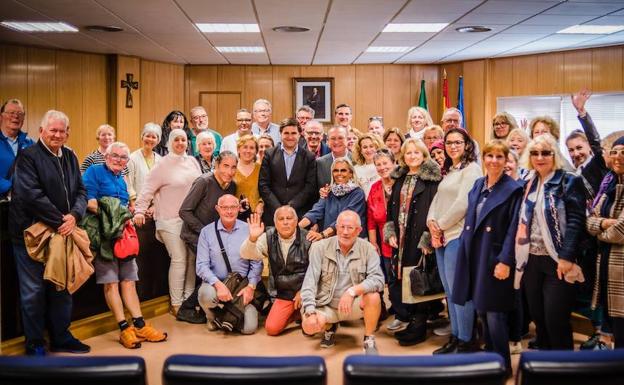 Visita al Ayuntamiento de los alumnos de español para extranjeros