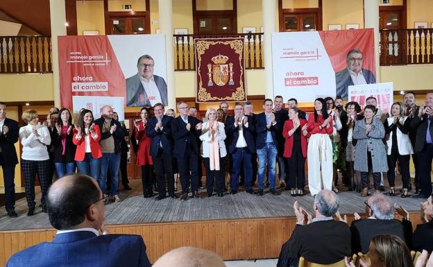 Un PSOE más unido que nunca presentó su candidatura para hacer el «gran cambio» en Roquetas