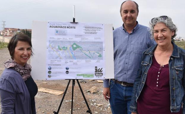 IU propone tres grandes actuaciones de espacios libres para Aguadulce, Las Salinas y Roquetas centro