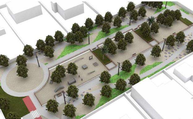 El Ayuntamiento invertirá 1,8 millones en el arreglo de los corredores verdes de la Urbanización