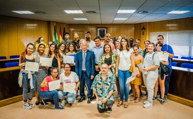 Entregados los diplomas a los 123 alumnos de los programas de formación municipales