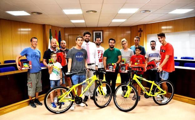 Entregados los premios del primer reto «Social Biking»