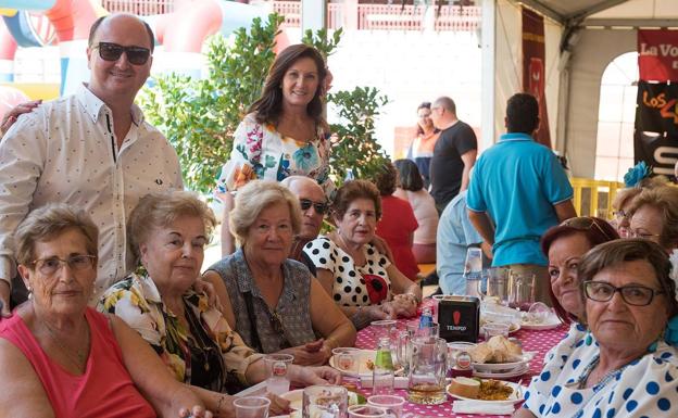 Gran animación en el inicio de las fiestas patronales en honor a la Virgen del Rosario