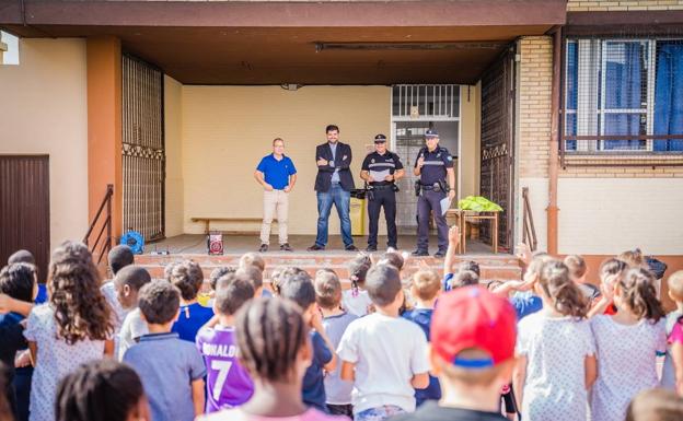 Clausurado un nuevo curso de Educación Vial en el colegio Virgen del Rosario