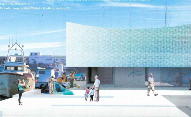 La nueva Lonja del Puerto de Roquetas que prepara Puertos tendrá usos turísticos