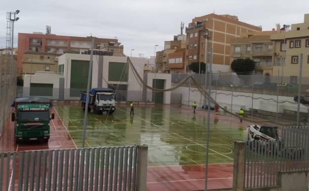 El PSOE pide explicaciones por las obras de las pistas de El Puerto, inauguradas pero no abiertas