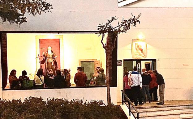 Los devotos de Fray Leopoldo podrán visitar su imagen esta semana en El Puerto de Roquetas